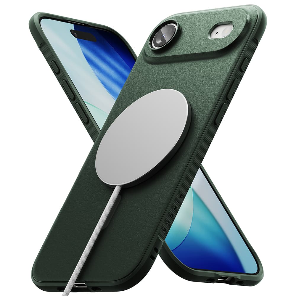 Ringke Onyx MagSafe pro iPhone 17 Air tmavě zelený - náhled 2