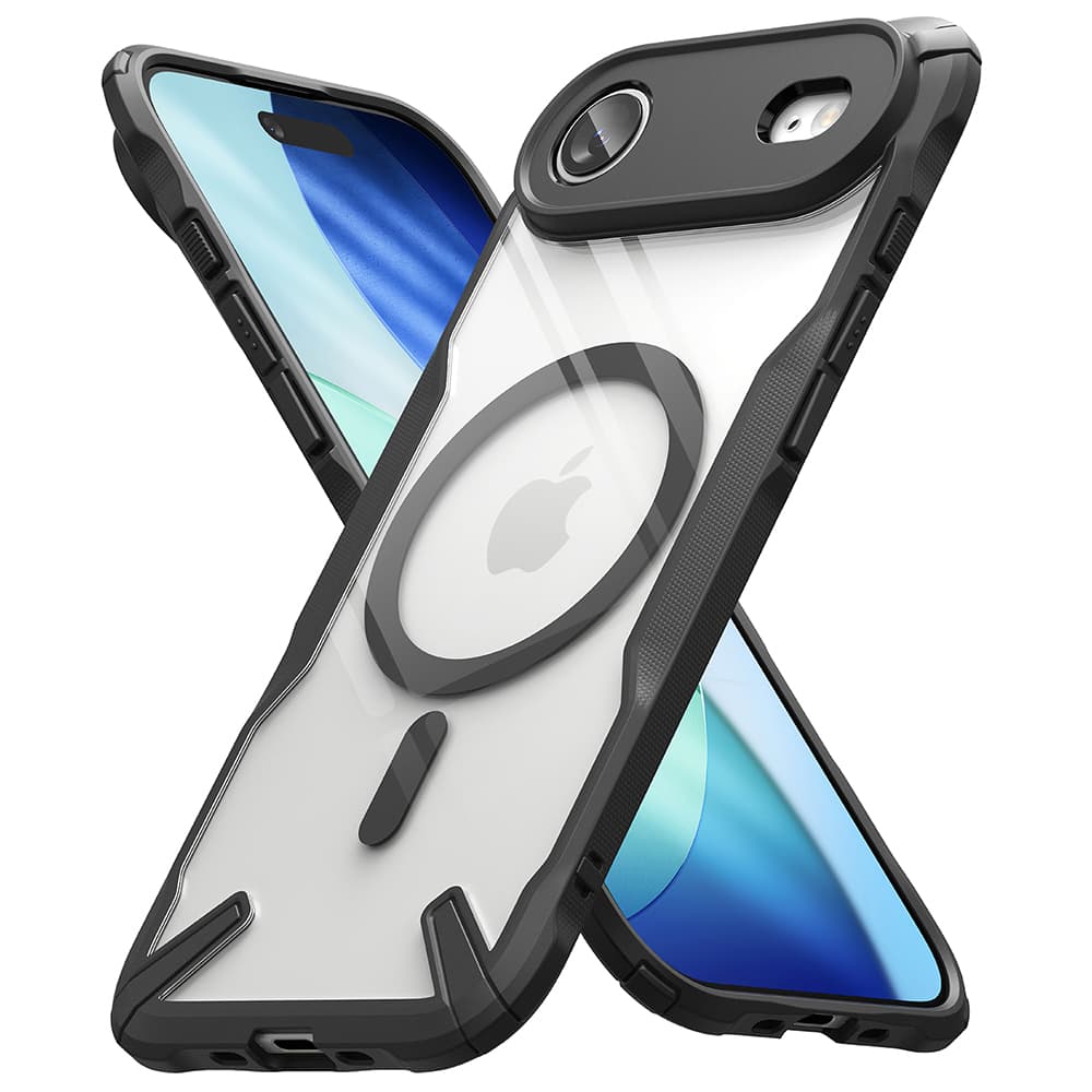 Kryt Ringke Fusion X MagSafe pro iPhone 17 Air černý - náhled 2