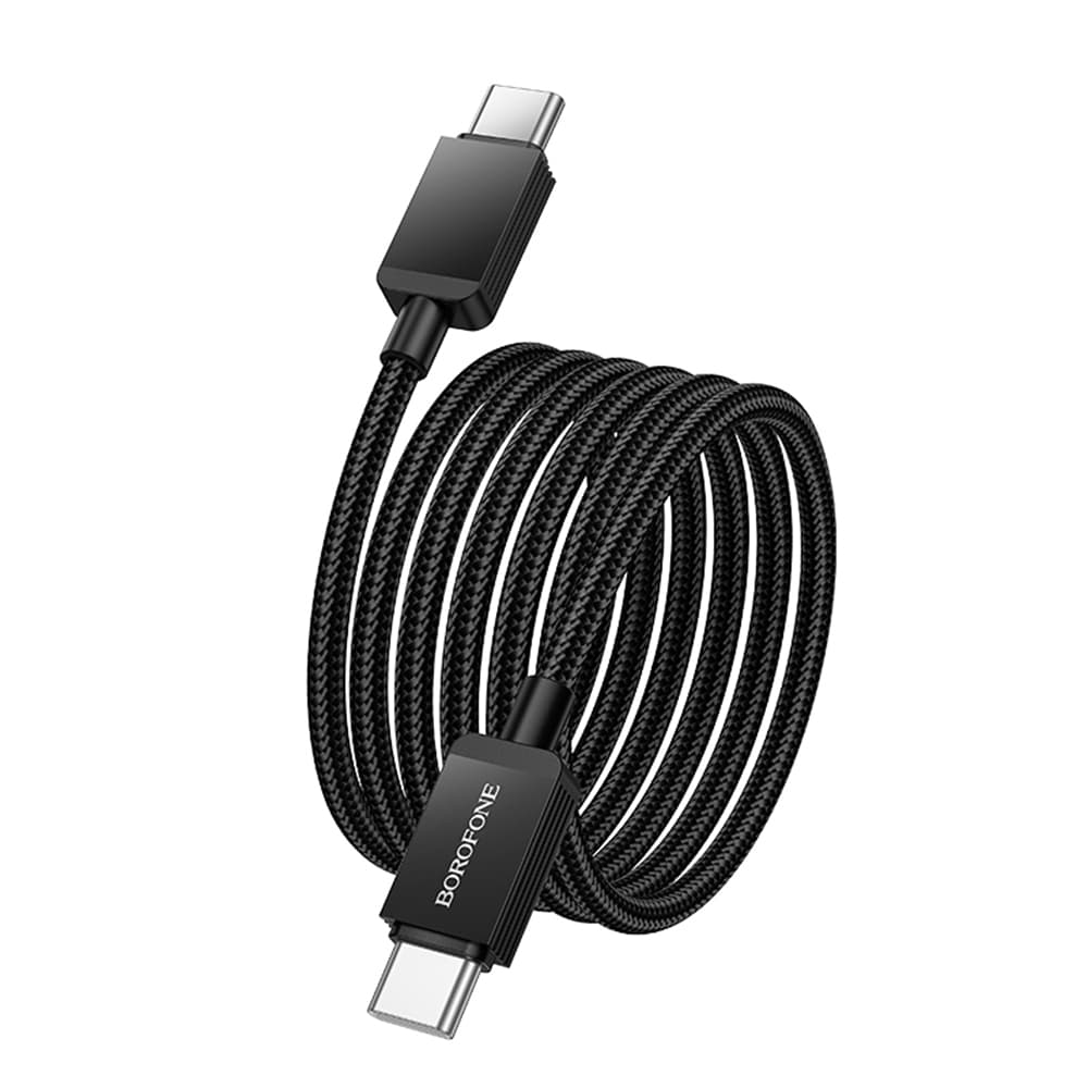 Borofone BX120 datový kabel Type-C PD 60W 1m černá - náhled 2