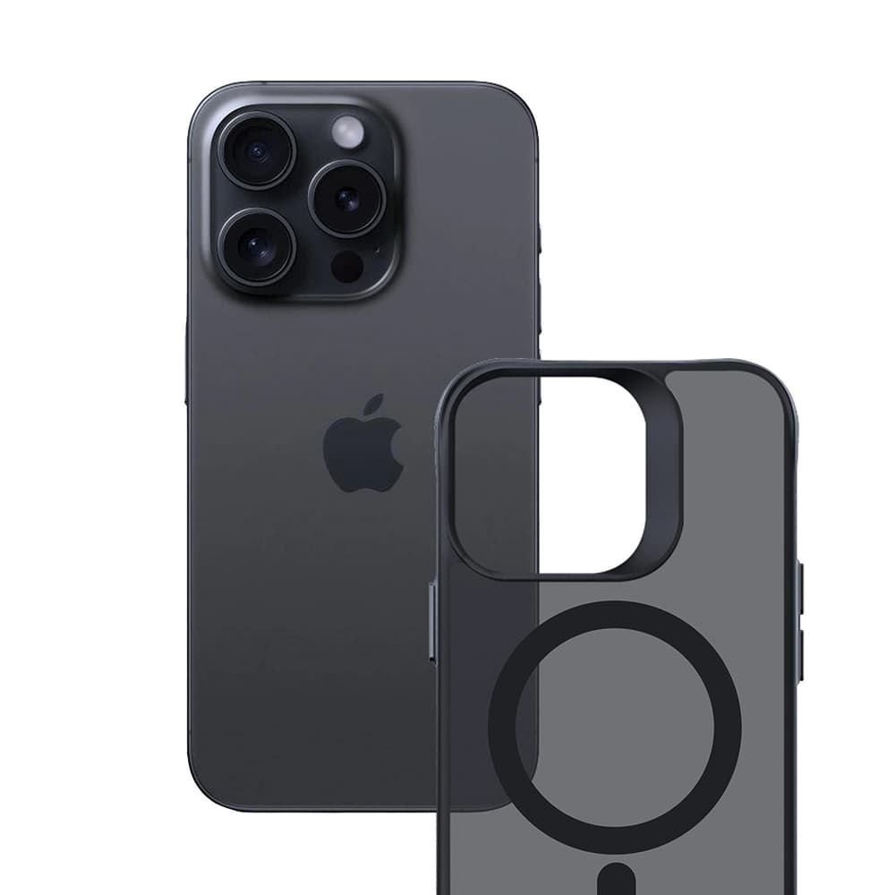 3mk Smoke MagCase pro iPhone 16 Pro Max černý - náhled 2