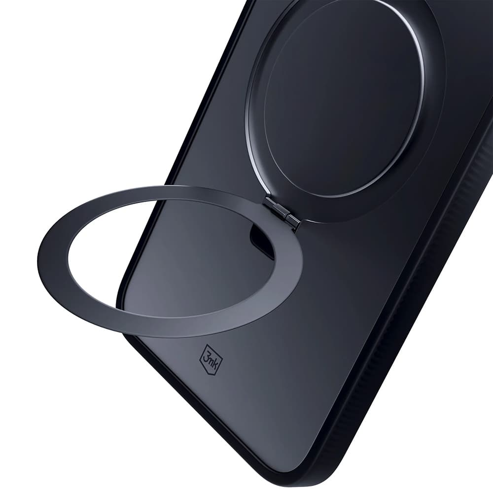 3mk Smoke Case Mag&amp;Stand pro iPhone 16 Pro Max černý - náhled 2
