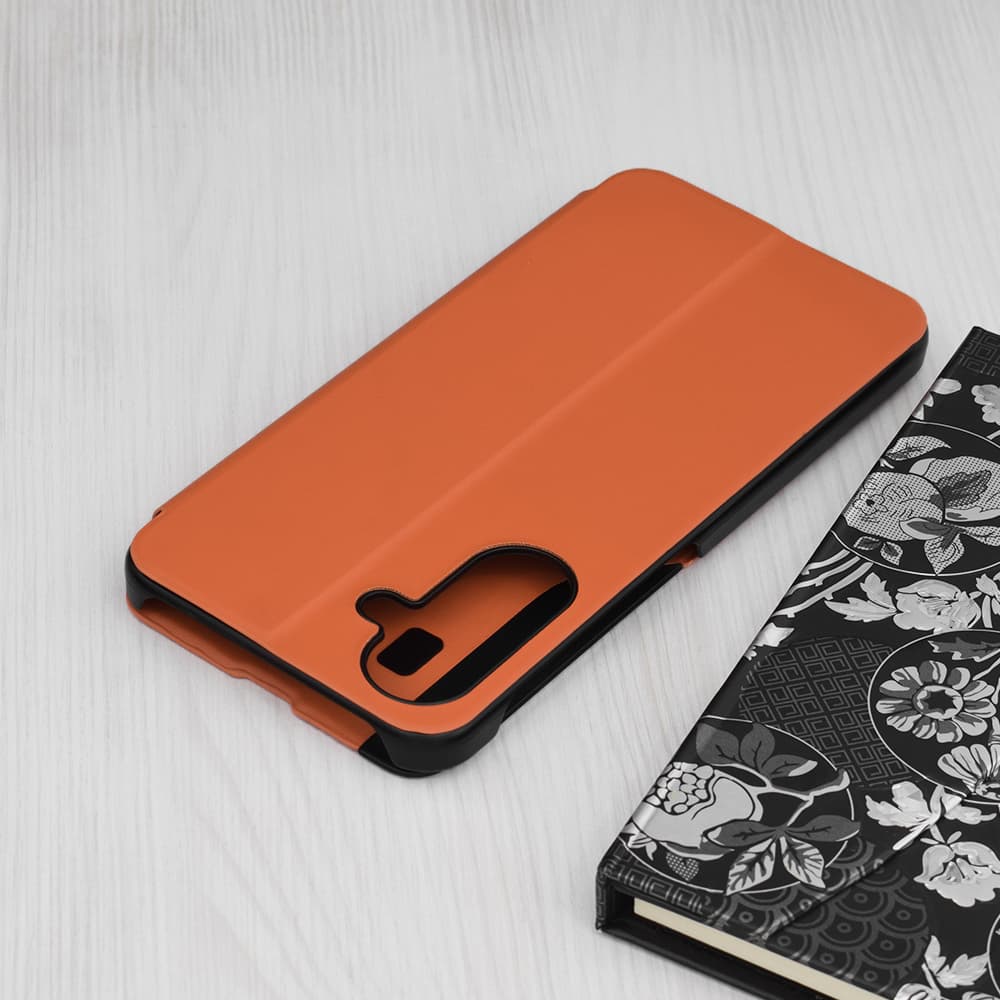Techsuit eFold Series pro Samsung Galaxy A17 5G A17 4G oranžová - náhled 2