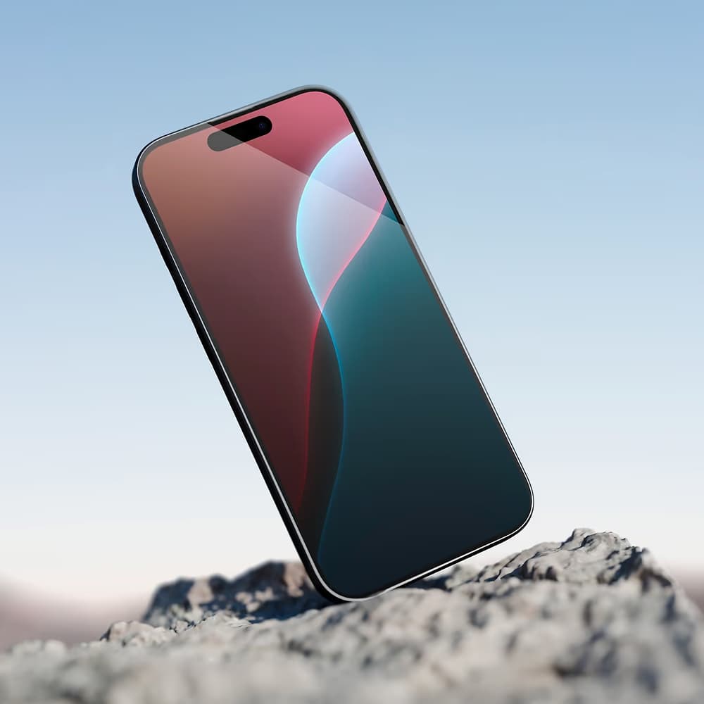 ANANK 3D neviditelné 5X zesílené od okraje k okraji iPhone 17 Pro Max černá - náhled 2