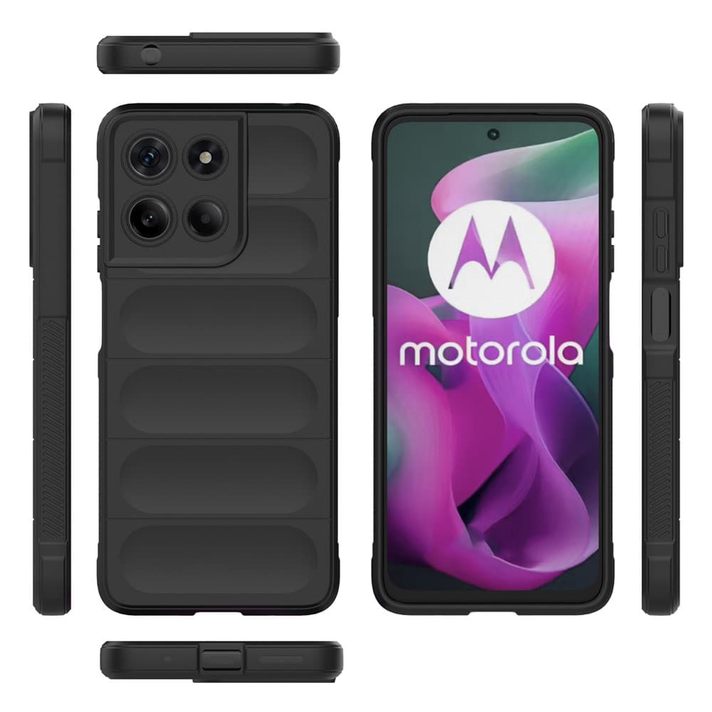 Ochranný kryt Techsuit Magic Shield pro Motorola Moto G15 G15 Power černý - náhled 2