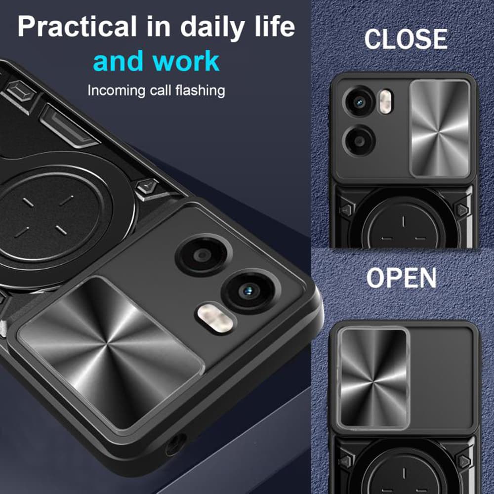 Pouzdro Techsuit CamGuard Pro pro Motorola Moto G05 E15 fialové - náhled 2
