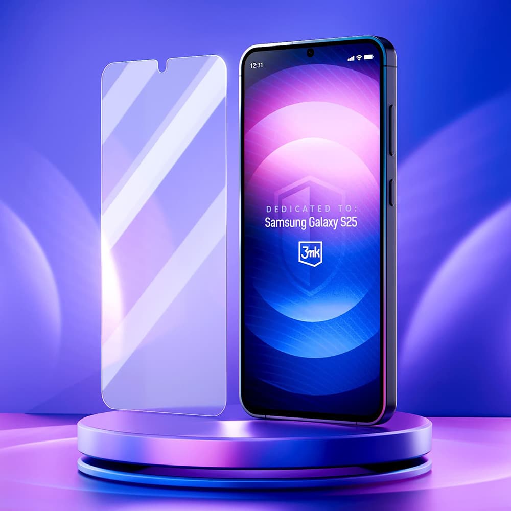 3mk FlexibleGlass Samsung Galaxy S25 průhledné sklo - náhled 2