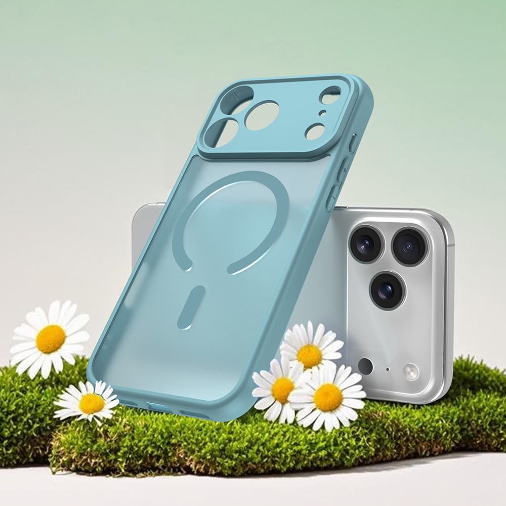 Techsuit HaloFrost II MagSafe pro iPhone 17 Pro Max mátově zelená - náhled 2