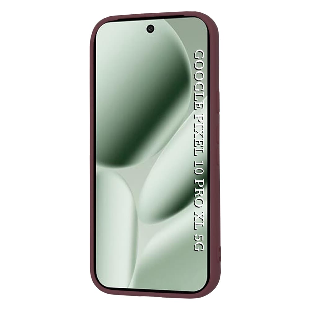 Techsuit SoftFlex Google Pixel 10 Pro XL švestkově červený - náhled 2