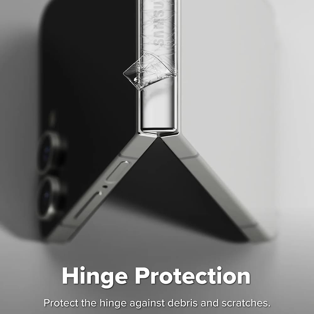 Ringke Hinge Dual Easy Pro Film (2 ks) Samsung Galaxy Z Flip7 průhledný - náhled 2