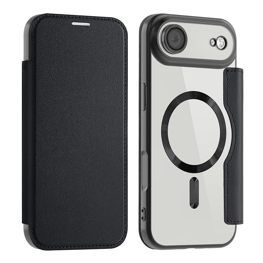 Pouzdro na knihu Techsuit SmartMag iPhone 17 Air černé - náhled 2