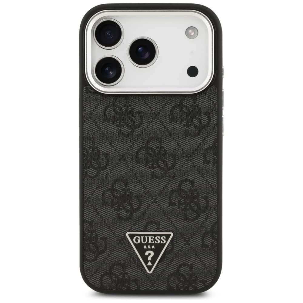 Guess Hardcase 4G Triangle Logo MagSafe iPhone 17 Pro černý - náhled 2