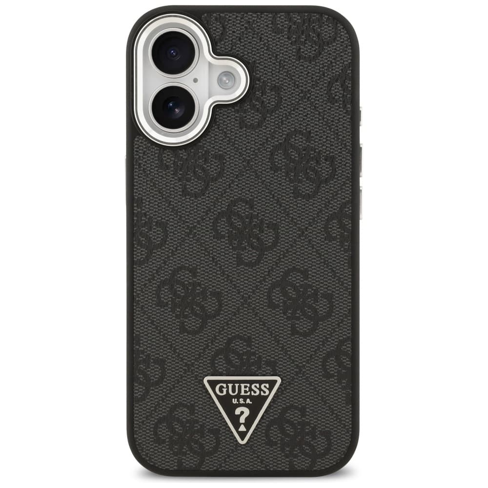 Guess Hardcase 4G Triangle Logo MagSafe iPhone 17 Černý - náhled 2