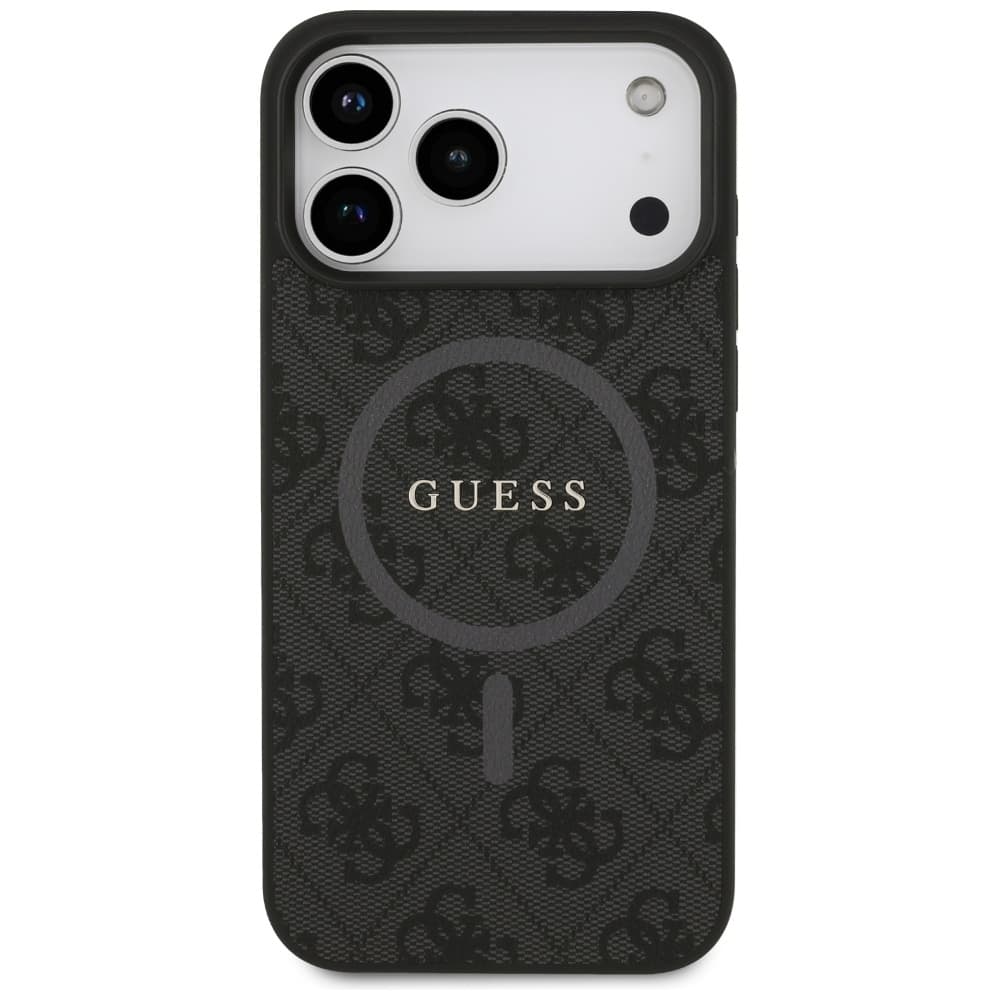 Guess 4G Ring Classic Logo MagSafe iPhone 17 Pro Max černý - náhled 2
