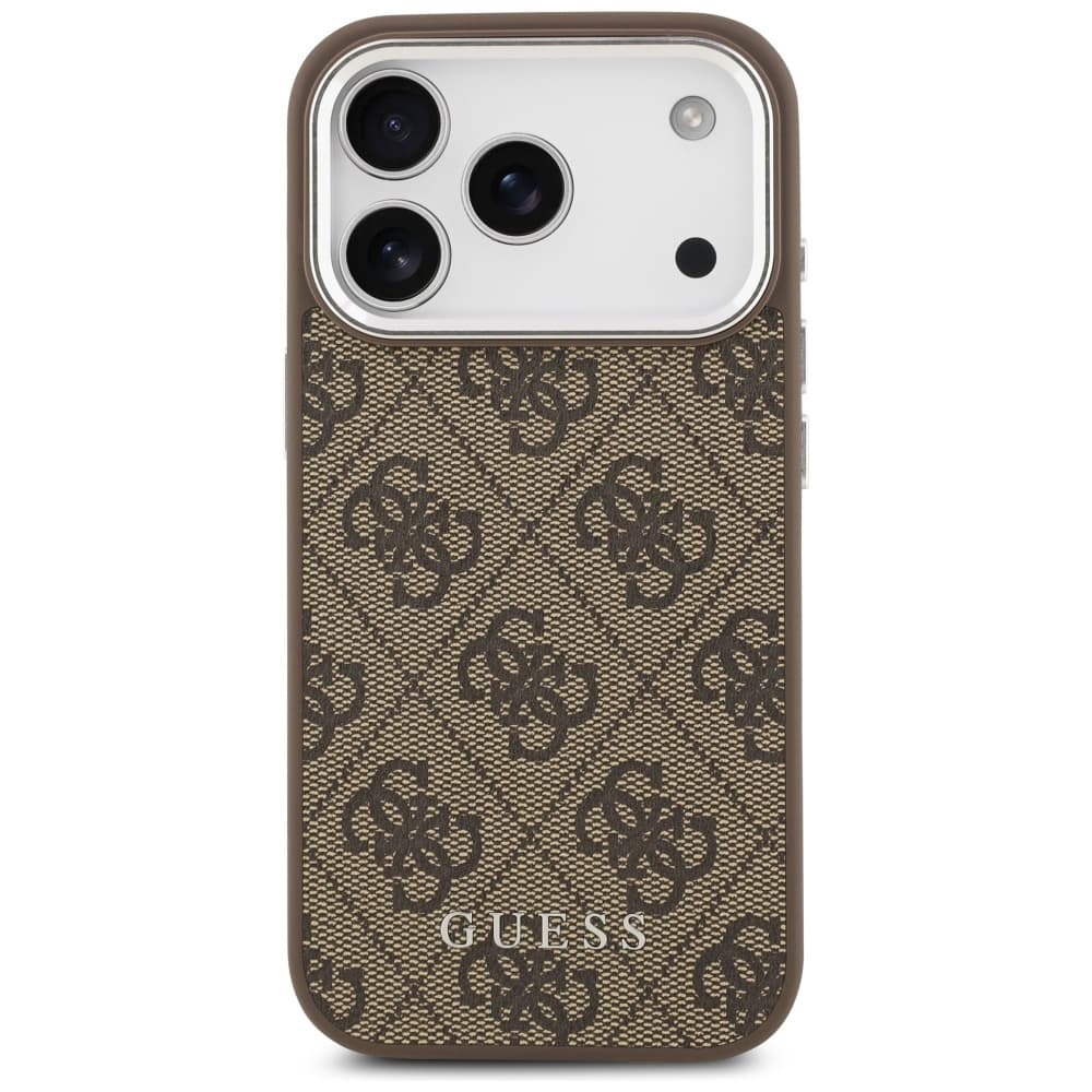 Guess Hardcase 4G Classic Logo MagSafe iPhone 17 Pro hnědý - náhled 2