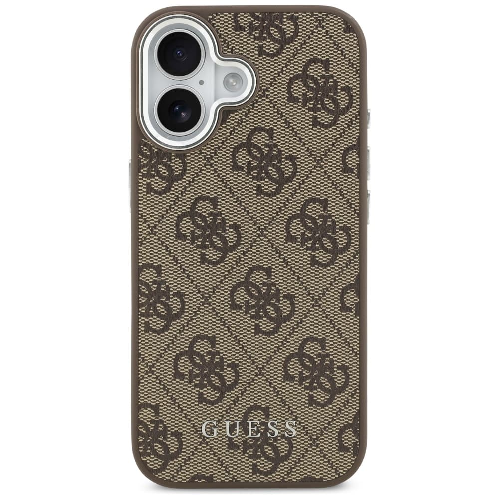 Guess Hardcase 4G Classic Logo MagSafe iPhone 17 Hnědý - náhled 2