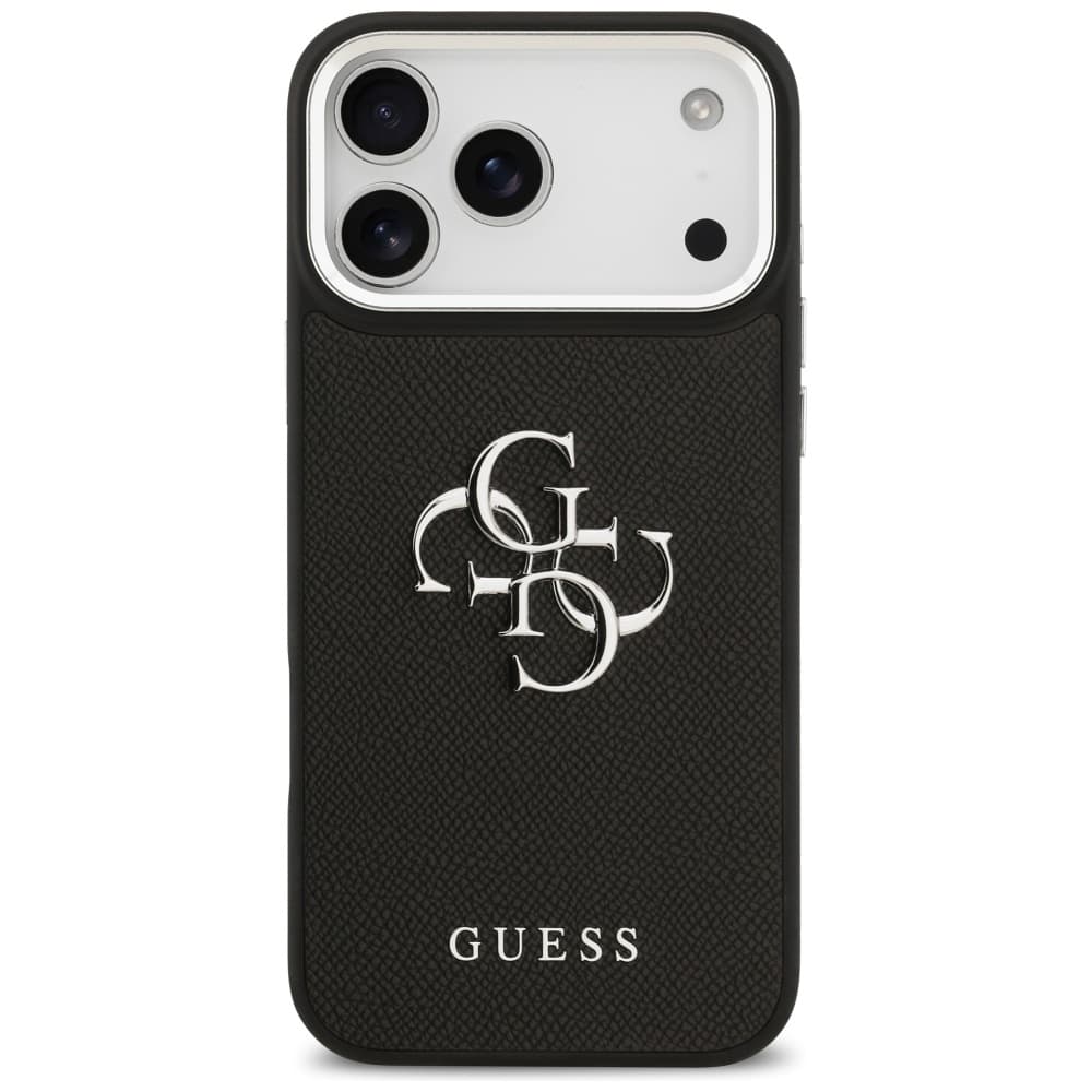 Guess Hardcase 4G Grained Big and Classic Logo iPhone 17 Pro černá - náhled 2