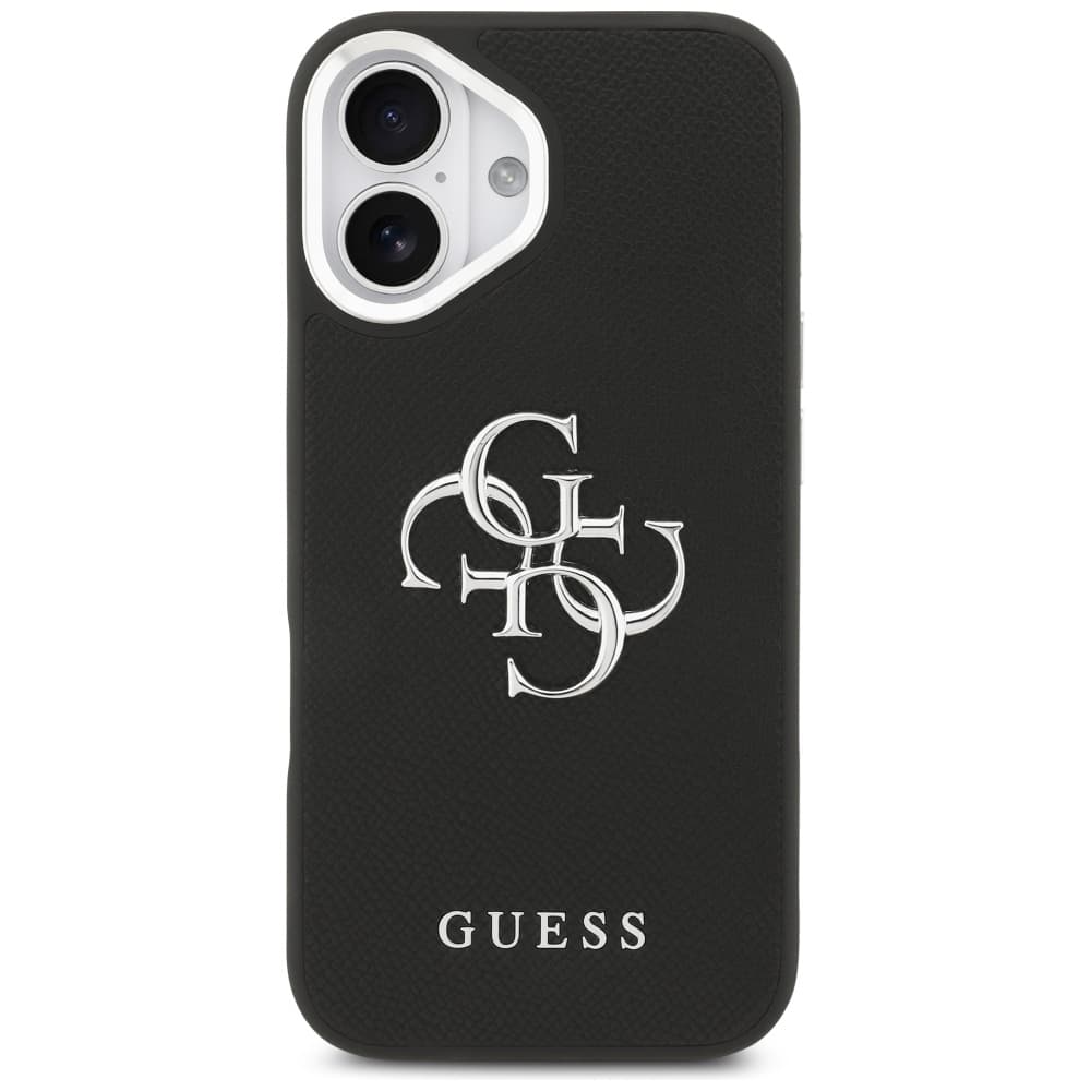 Guess Hardcase 4G Grained Big and Classic Logo iPhone 17 černý - náhled 2