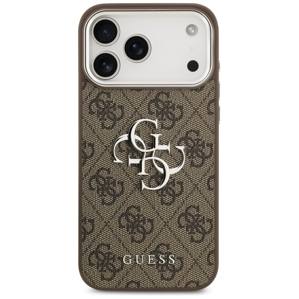Guess Hardcase Big 4G Logo Classic Logo iPhone 17 Pro Max hnědá - náhled 2