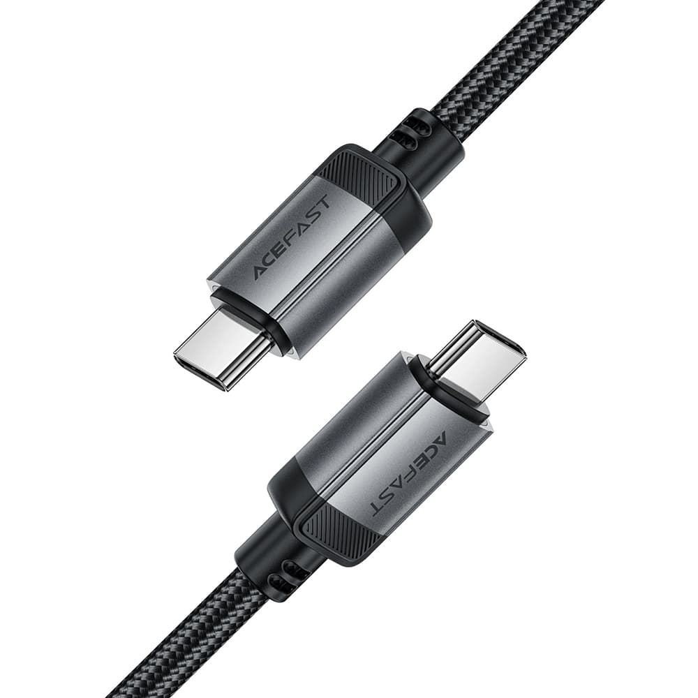 Acefast Data Cable C20-03 USB-C na Type-C 60W 3A rychlé nabíjení černý - náhled 2