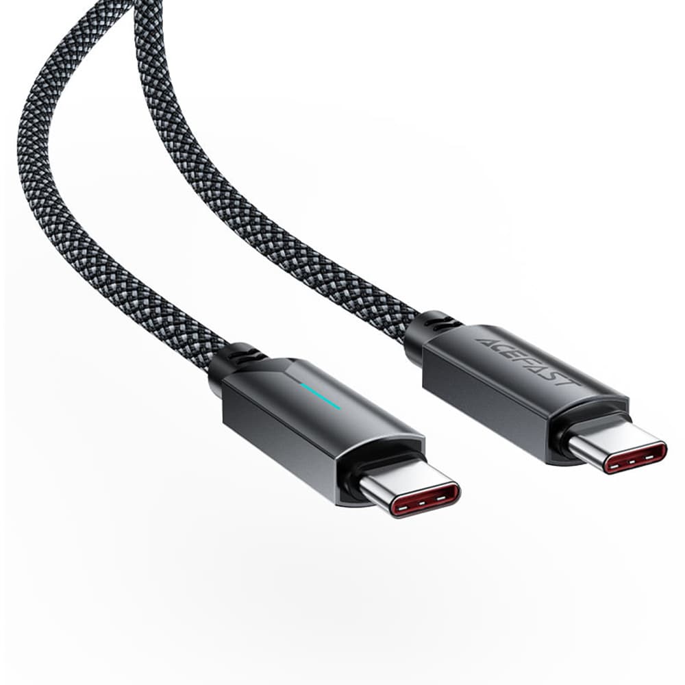 Acefast Datový kabel C19-03 Type-C na Type-C Rychlonabíjecí 1.2m černý - náhled 2