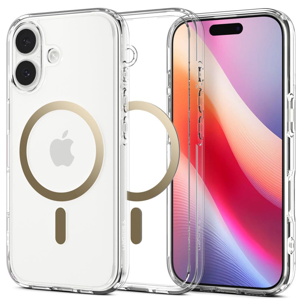 Spigen Ultra Hybrid MagSafe iPhone 17 čirý zlatý - náhled 2