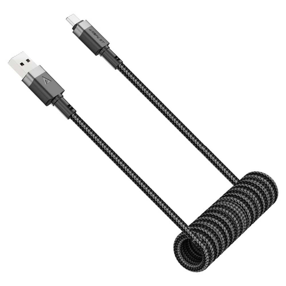 Acefast Data Cable C14-04 rychlonabíjecí USB na Type-C černý 1.2m - náhled 2
