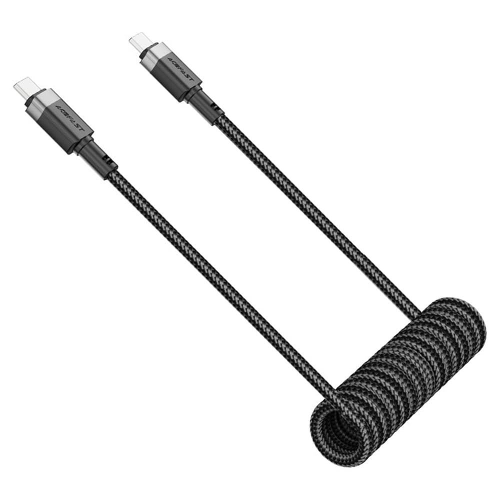 Acefast Data Cable C14-03 Rychlonabíjecí Type-C na Type-C 1.2m černý - náhled 2