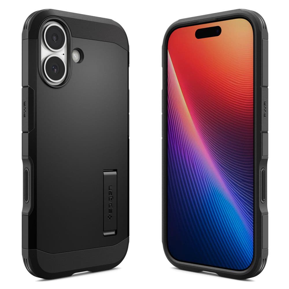 Pouzdro Spigen Tough Armor "T" MagSafe pro iPhone 17 černé - náhled 2