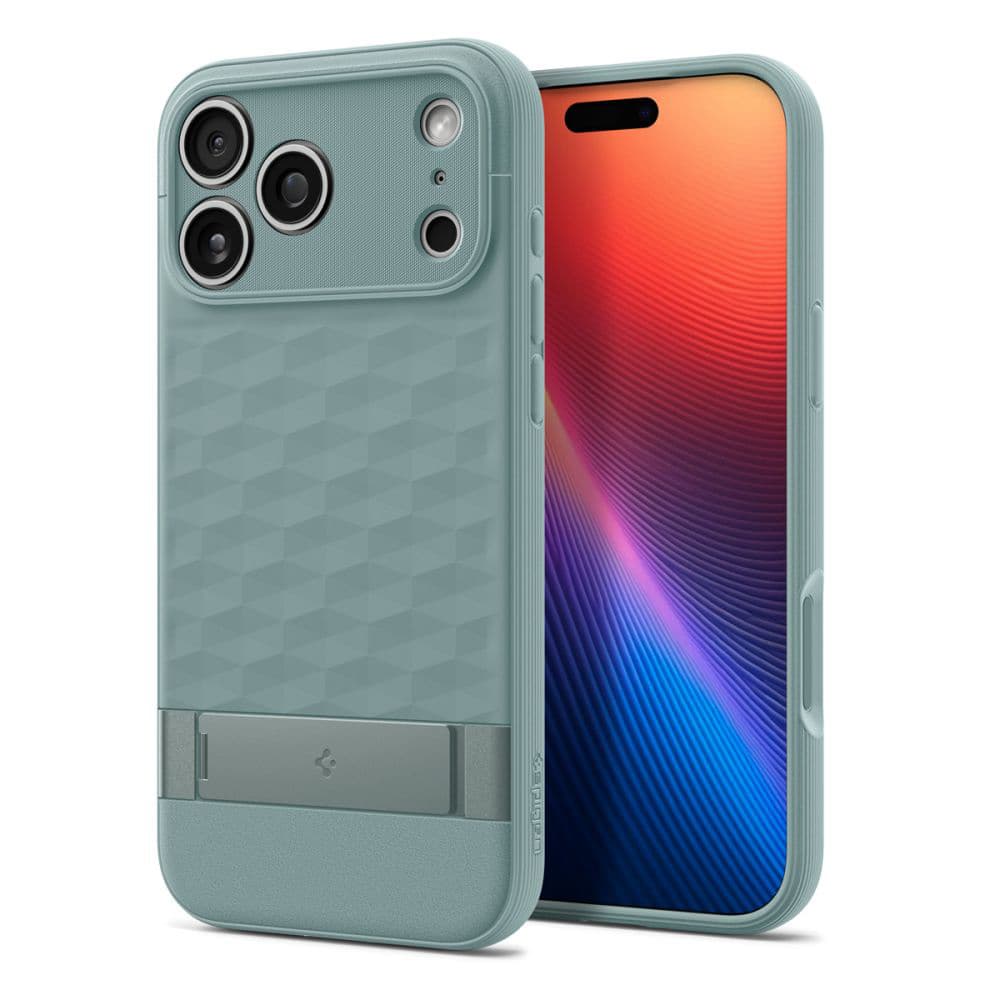 Spigen Caseology Parallax "S" MagSafe pro iPhone 17 Pro Max v šalvějové zelené - náhled 2