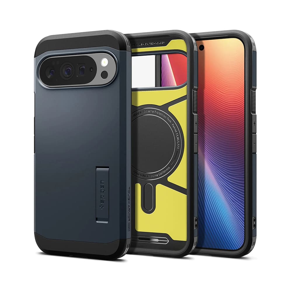 Spigen Tough Armor MagSafe Google Pixel 10 Pro XL kovová břidlice - náhled 2