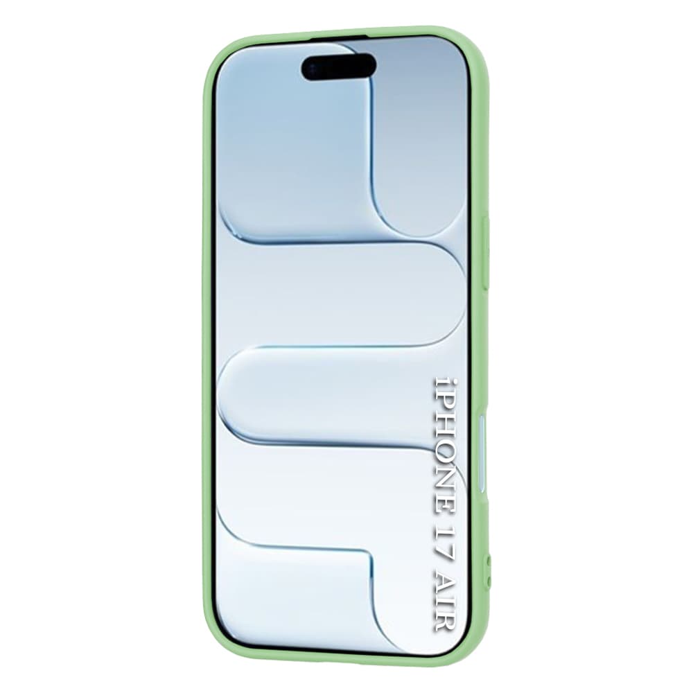 Techsuit SoftFlex MagSafe pro iPhone 17 Air mátově zelený - náhled 2