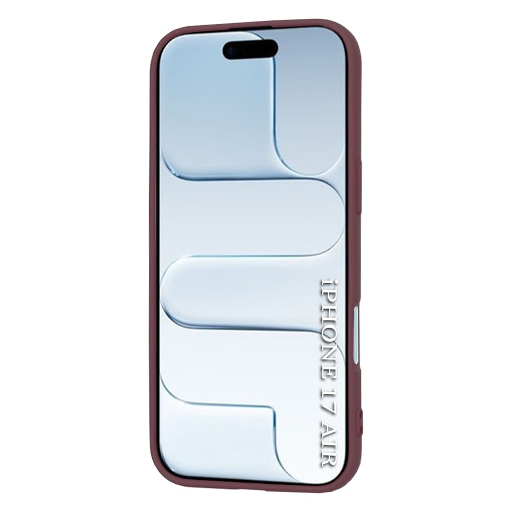 Techsuit SoftFlex MagSafe pro iPhone 17 Air švestkově červená - náhled 2