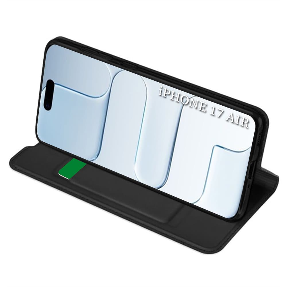 Techsuit Magskin Book pro iPhone 17 Air černý - náhled 2