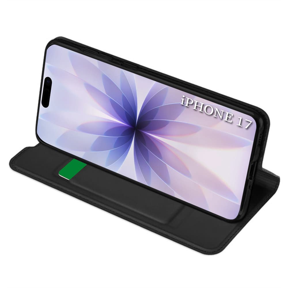 Techsuit Magskin Book pro iPhone 17 černý - náhled 2