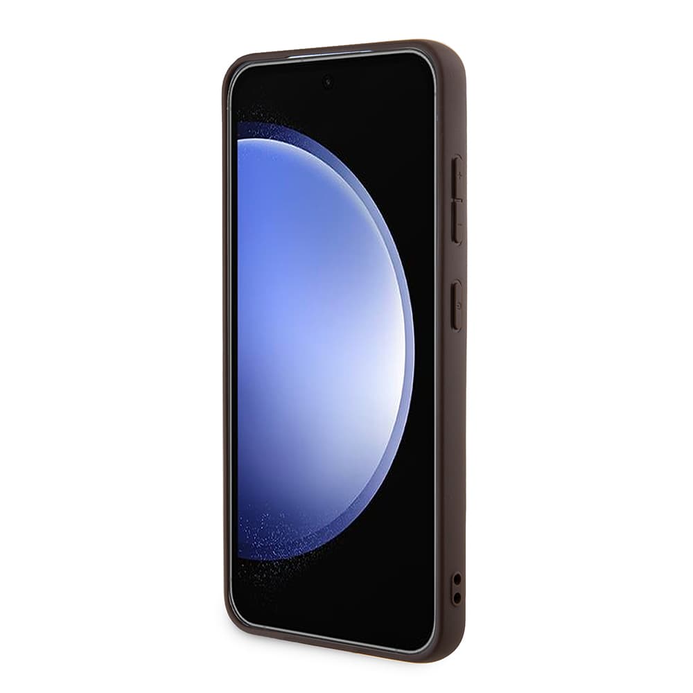 Guess 4G Collection Leather MagSafe Samsung Galaxy Z Flip7 hnědý - náhled 2