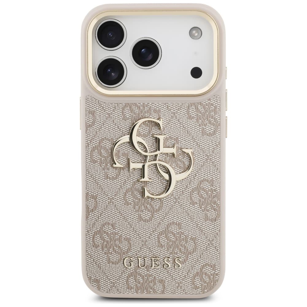Guess Hardcase Big 4G Classic Logo iPhone 17 Pro růžová - náhled 2