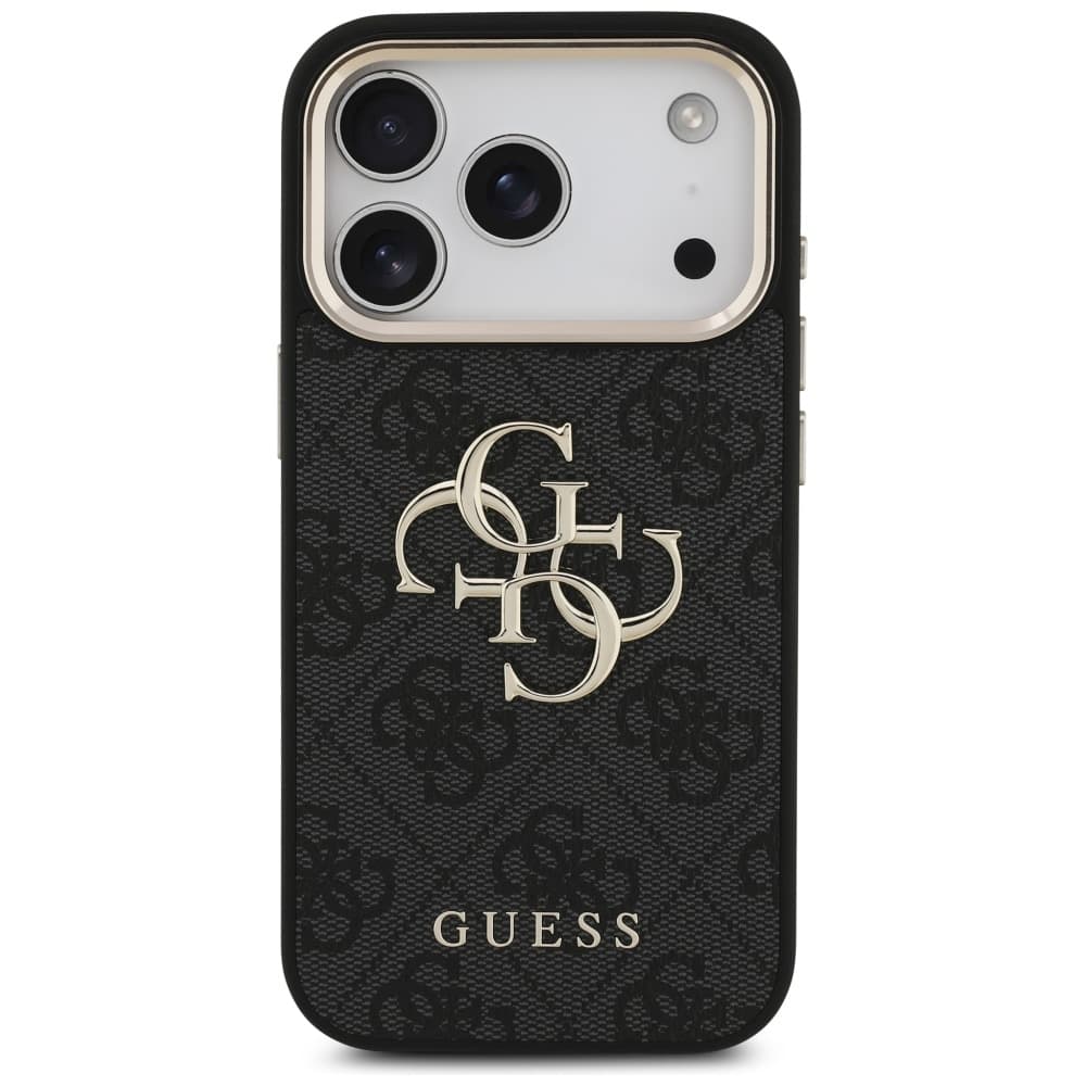 Guess Hardcase Big 4G Logo Classic iPhone 17 Pro černá - náhled 2