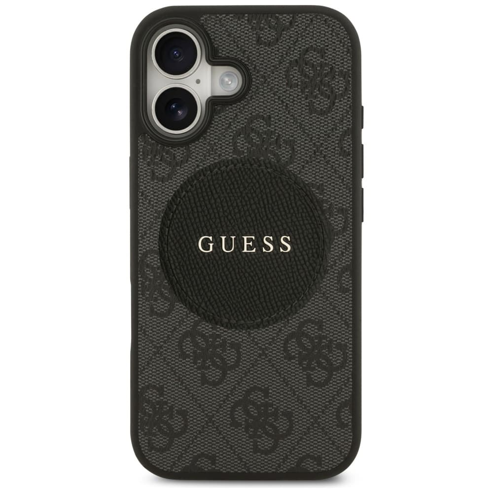 Guess 4G Circle Classic Logo MagSafe GUHMP17SP4PGRSGK iPhone 17 černá - náhled 2