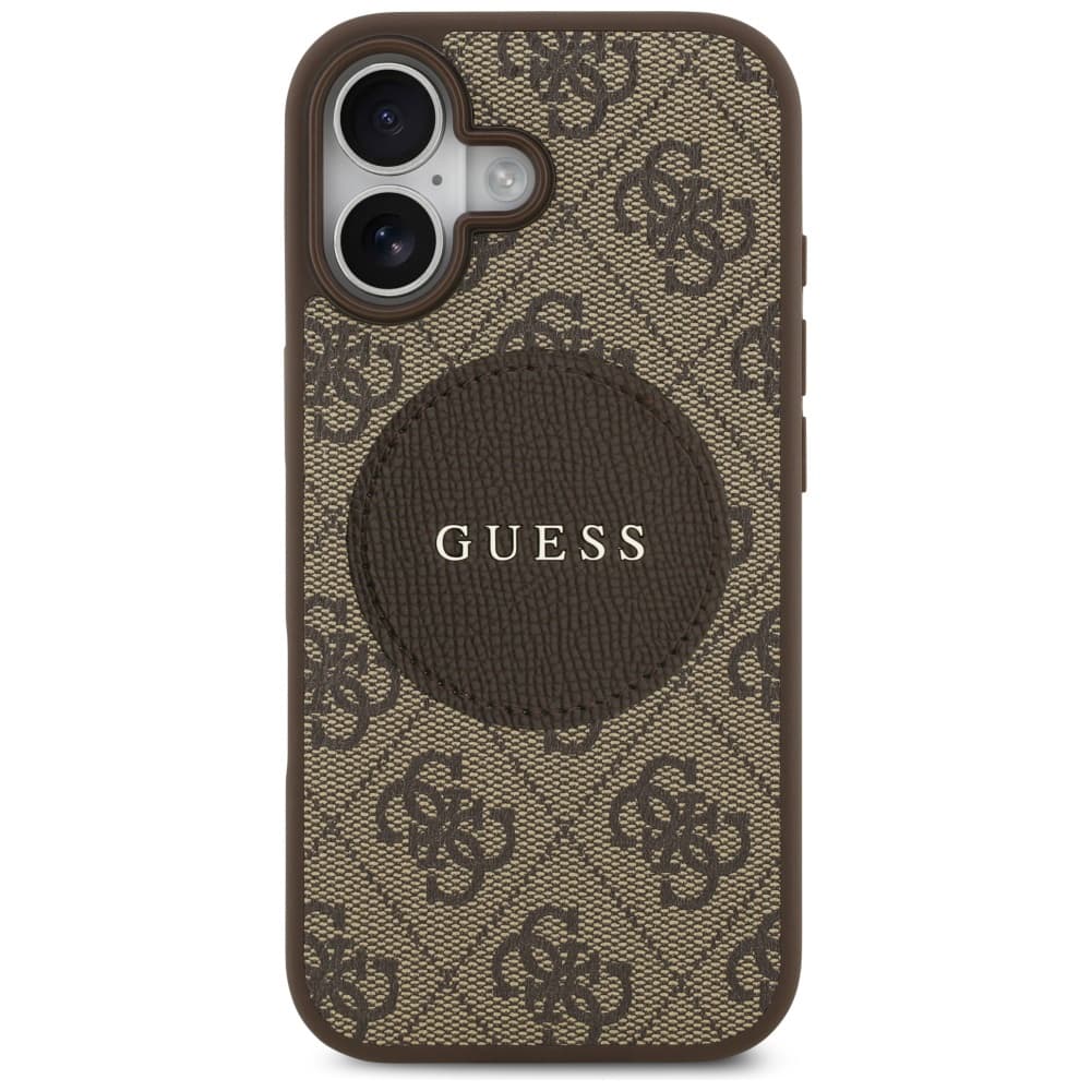 Guess 4G Circle Classic Logo MagSafe iPhone 17 Hnědá - náhled 2