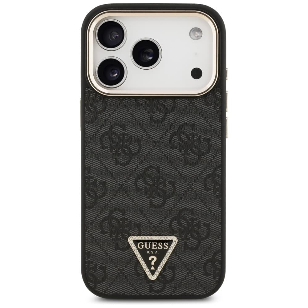 Guess Hardcase 4G Triangle Logo MagSafe iPhone 17 Pro černý - náhled 2