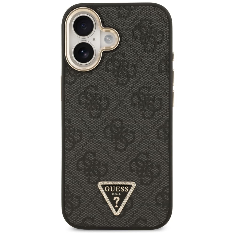Guess Hardcase 4G Triangle Logo MagSafe iPhone 17 černý - náhled 2