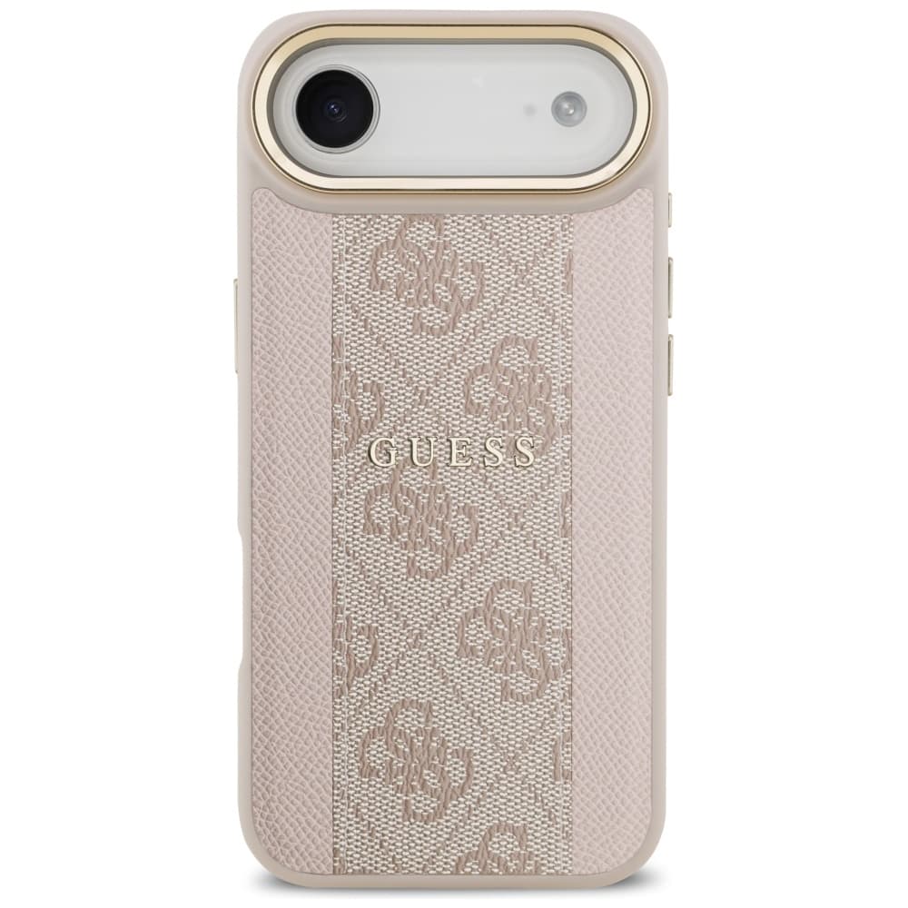 Guess Hardcase 4G Stripe MagSafe iPhone 17 Air růžový - náhled 2