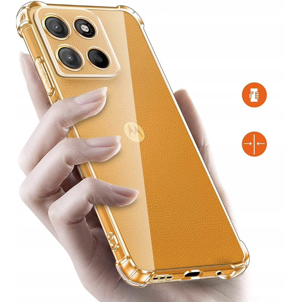 Techsuit Shockproof průhledný silikonový MagSafe pro Motorola Moto G15 G15 Power průhledný - náhled 2