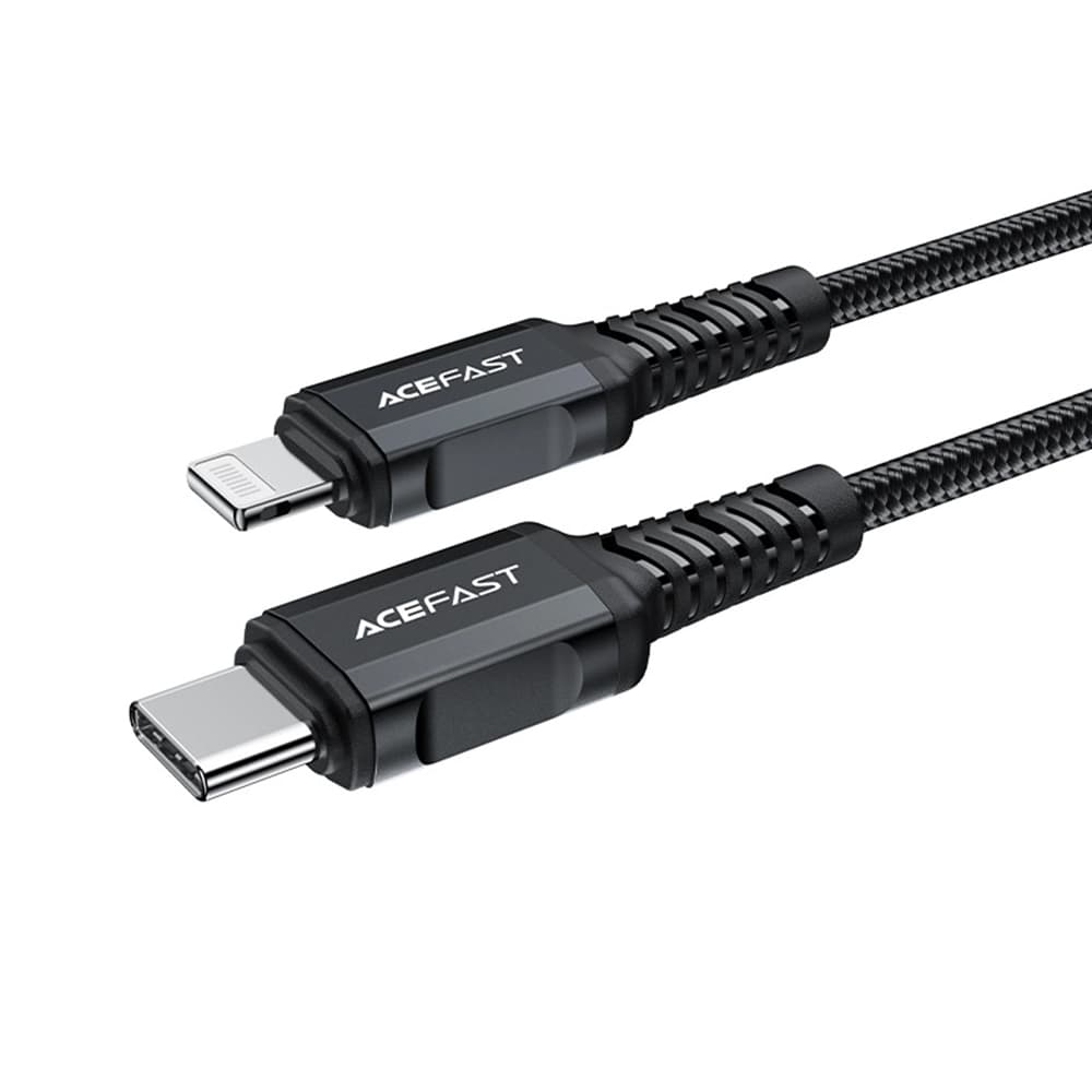 Acefast Datový kabel C4-01 Rychlé nabíjení Type-C na Lightning 1.8m černý - náhled 2