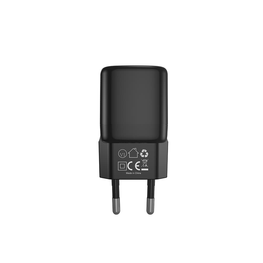 Lito Wall Charger LC11 Type-C výstup PD30W GaN ochrana EU zástrčka černá - náhled 2