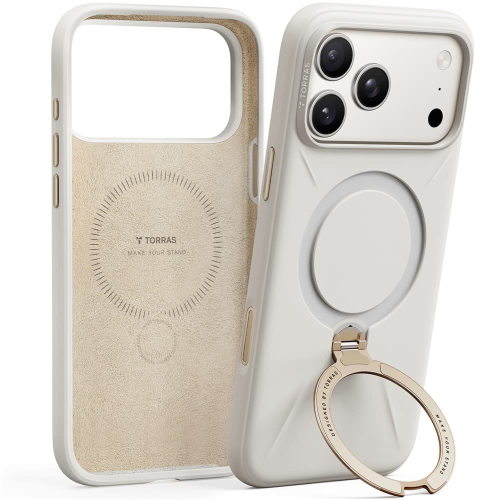 Torras QPRO Silicone Series iPhone 17 Pro Max bílé - náhled 2