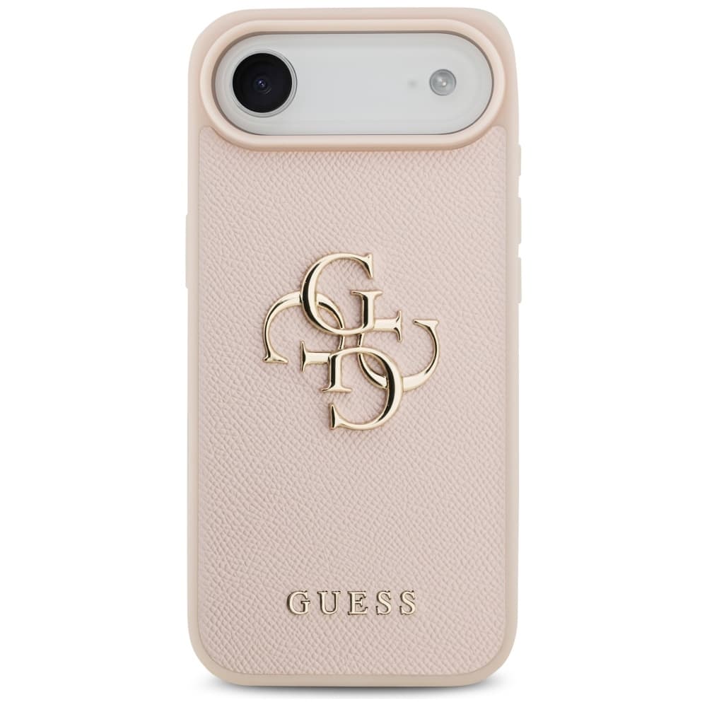 Guess Hardcase 4G Grained Big and Classic Logo iPhone 17 Air růžová - náhled 2