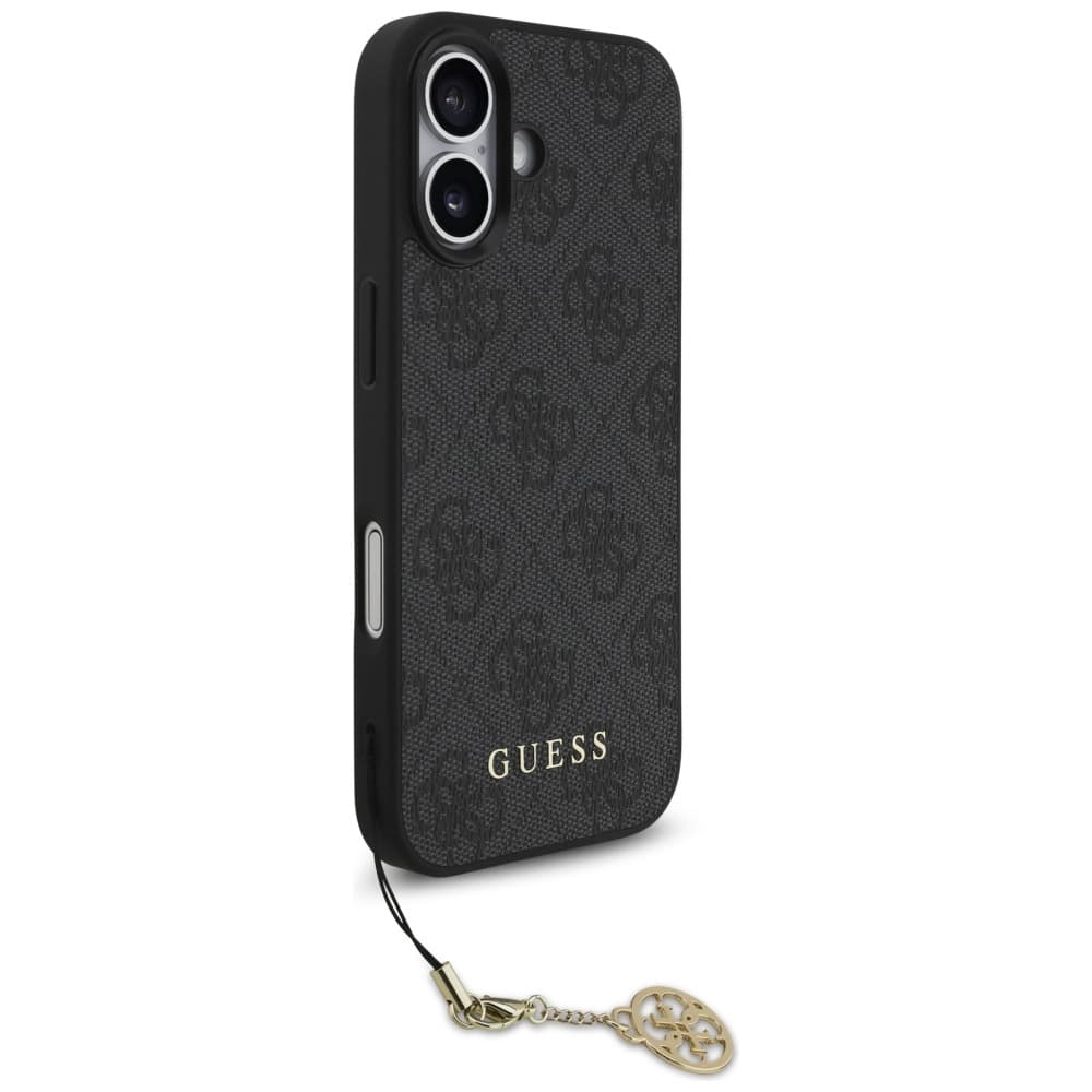 Guess Hardcase 4G Charm Cradle MagSafe iPhone 17 Černá - náhled 2