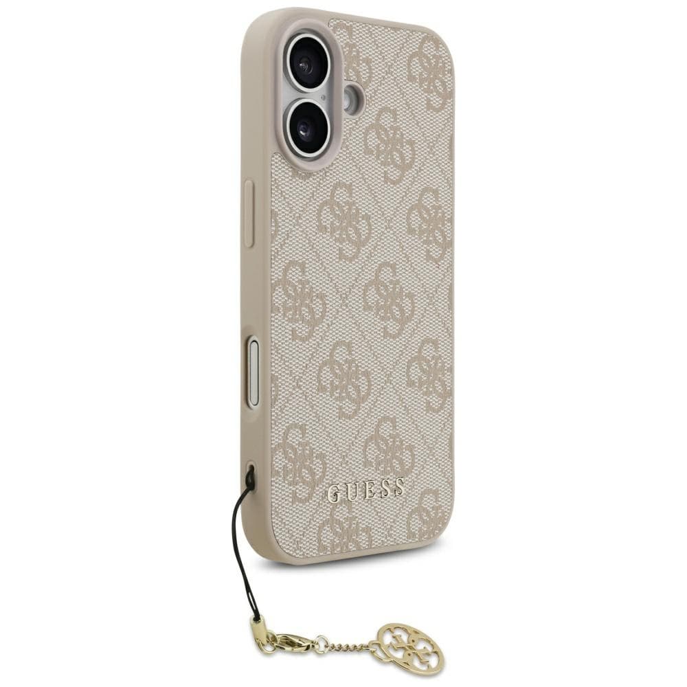 Guess Hardcase 4G Charm Cradle MagSafe iPhone 17 růžová - náhled 2