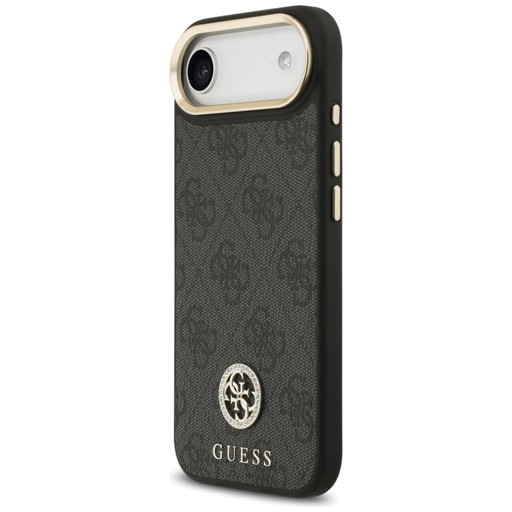 Guess Hardcase 4G Strass Logo MagSafe iPhone 17 Air černý - náhled 2